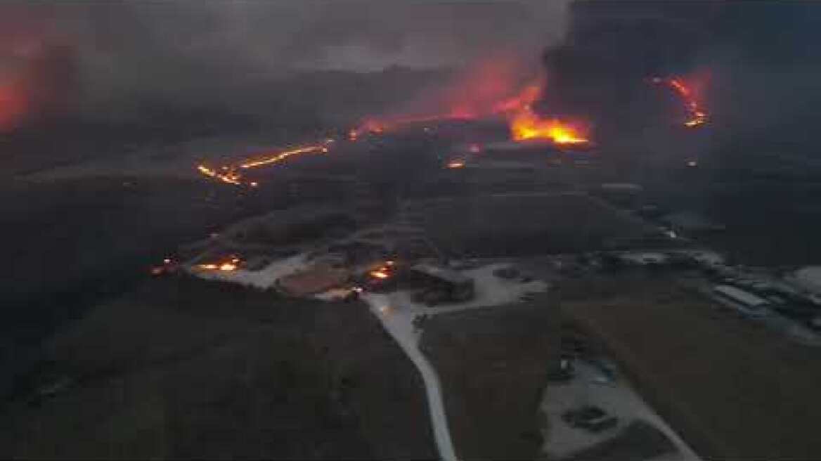 Φωτιά στην ΒΙΠΕ Βόλου