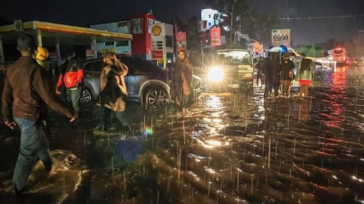 Flash floods in Kenya have killed at least 81 and displace thousands