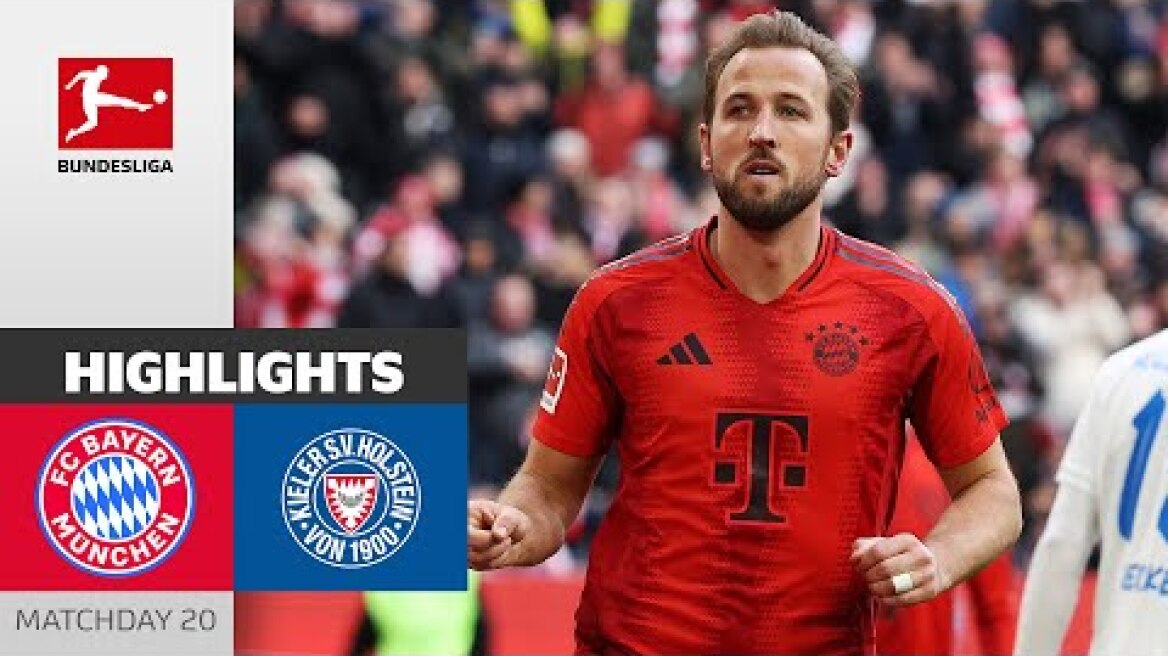 Bayern Trembles To Victory! | FC Bayern München - Holstein Kiel 4-3 | Highlights | Bundesliga