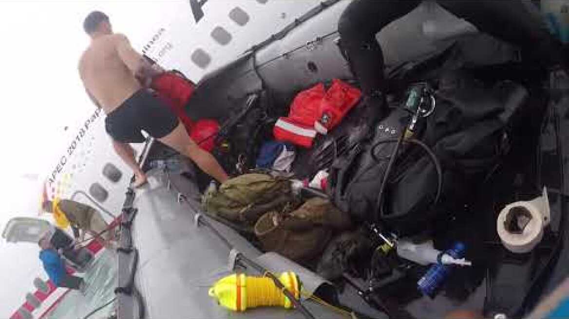 U.S. Navy Underwater Construction Team 2 Help Air Niugini Flight 73