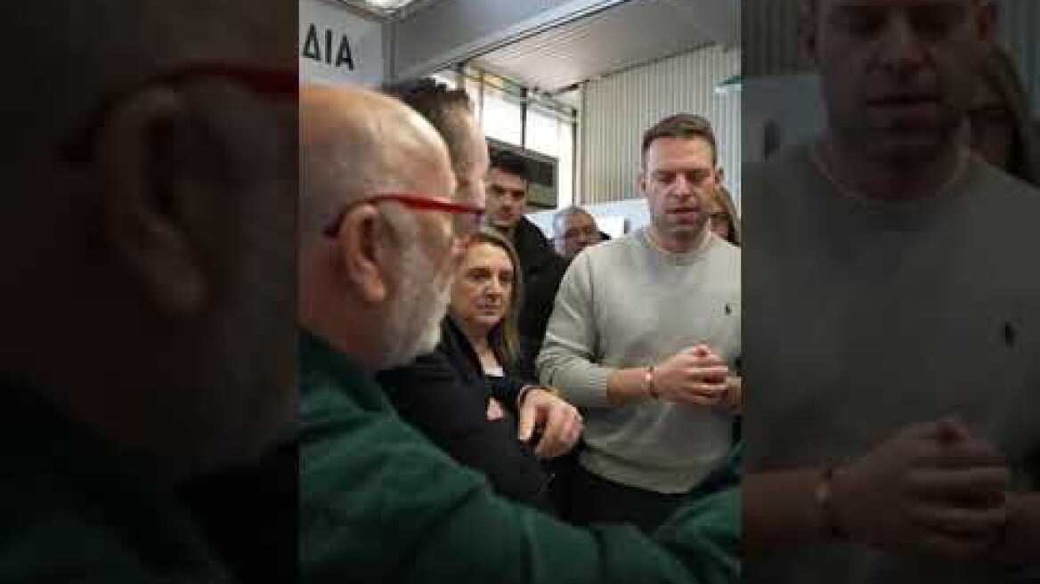 Ο Κασσελάκης στη Κουλούρα Ημαθίας (2)