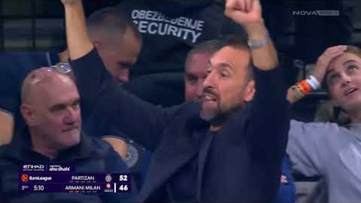 Παρτίζαν - Αρμάνι Μιλάνο: 92-76 (MD1, 25/09/2026)