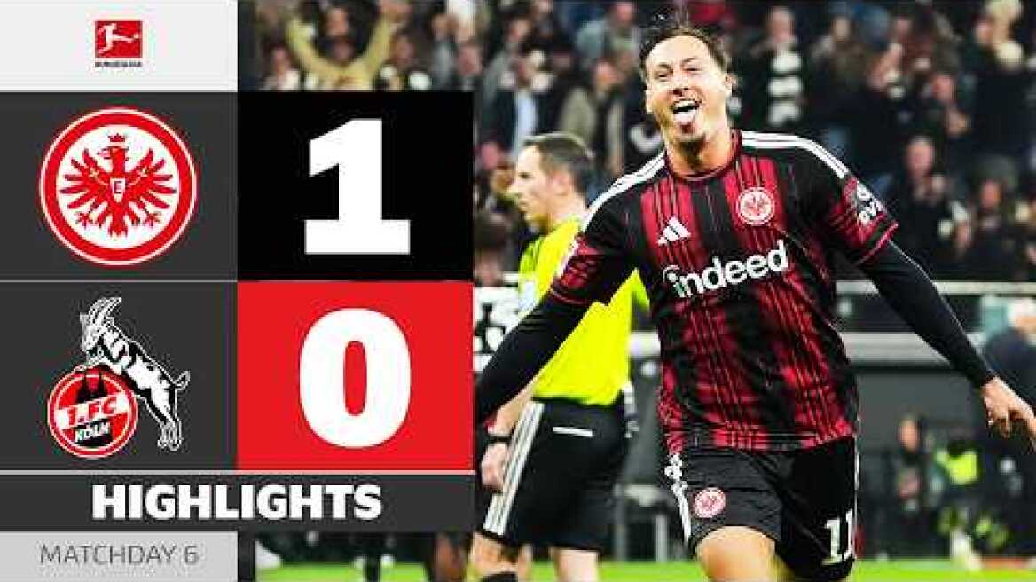 Frankfurt Bounce Back! | EINTRACHT FRANKFURT - 1. FC KÖLN | Highlights | Matchday 6 – Bundesliga