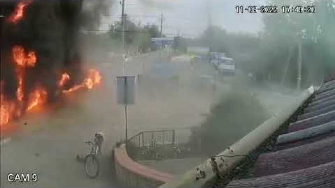 🇺🇦  🇷🇺  ELIMINATED: russian collaborator "Askyar Laishev" killed by car bomb