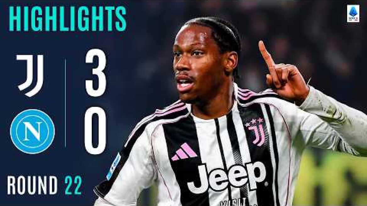 JUVENTUS-NAPOLI 3-0 | HIGHLIGHTS | Juve Stun Reigning Champions With Three | SERIE A 2025/26