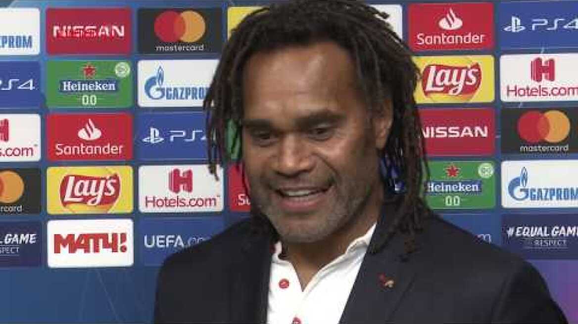 Ο κ. Κριστιάν Καρεμπέ στο Olympiacos TV! / Mr. Christian Karembeu on Olympiacos TV!