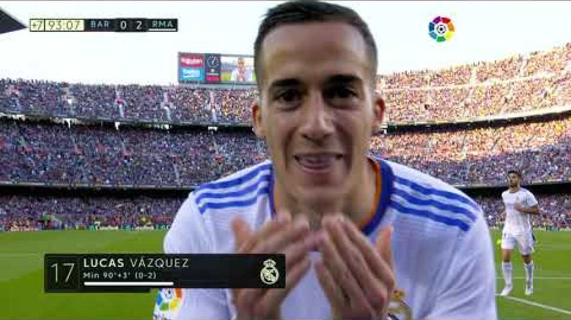 Resumen de FC Barcelona vs Real Madrid (1-2)