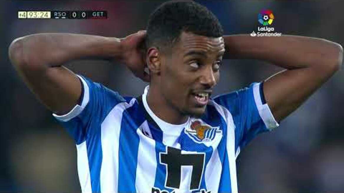 Resumen de Real Sociedad vs Getafe CF (0-0)