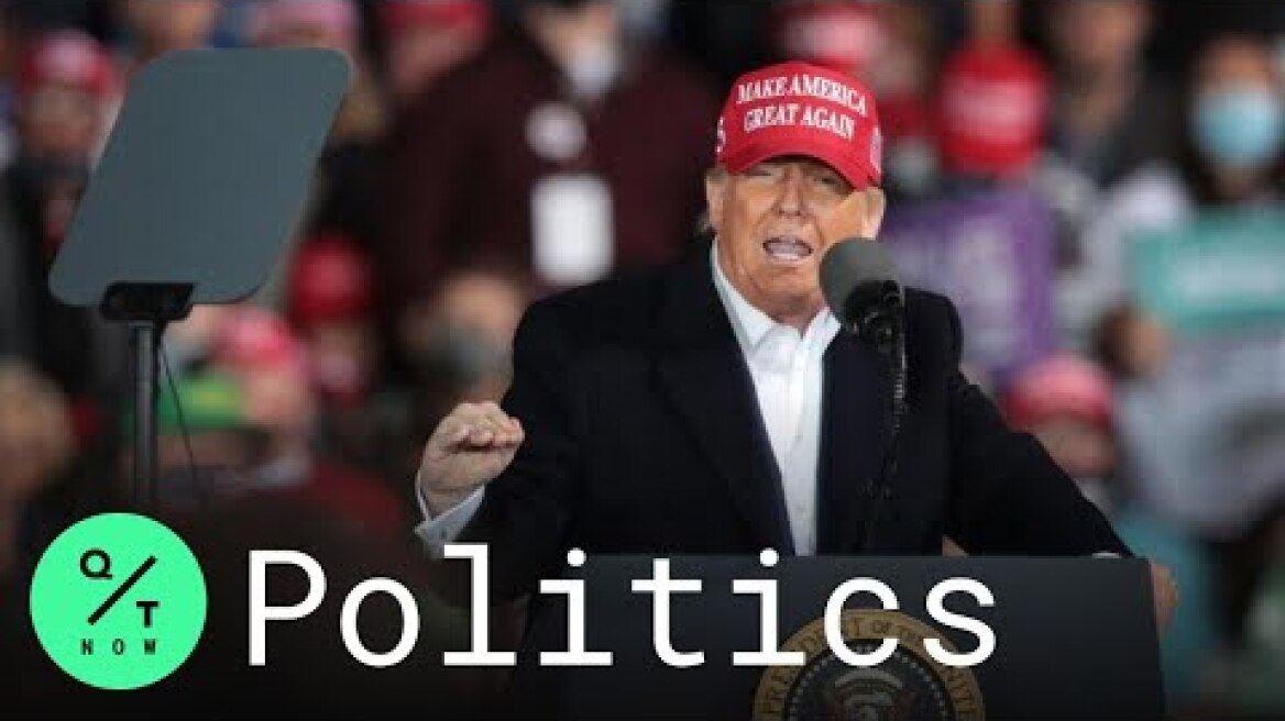 Trump in Des Moines: 'I Don't Think Barron Even Knew He Had Covid-19'