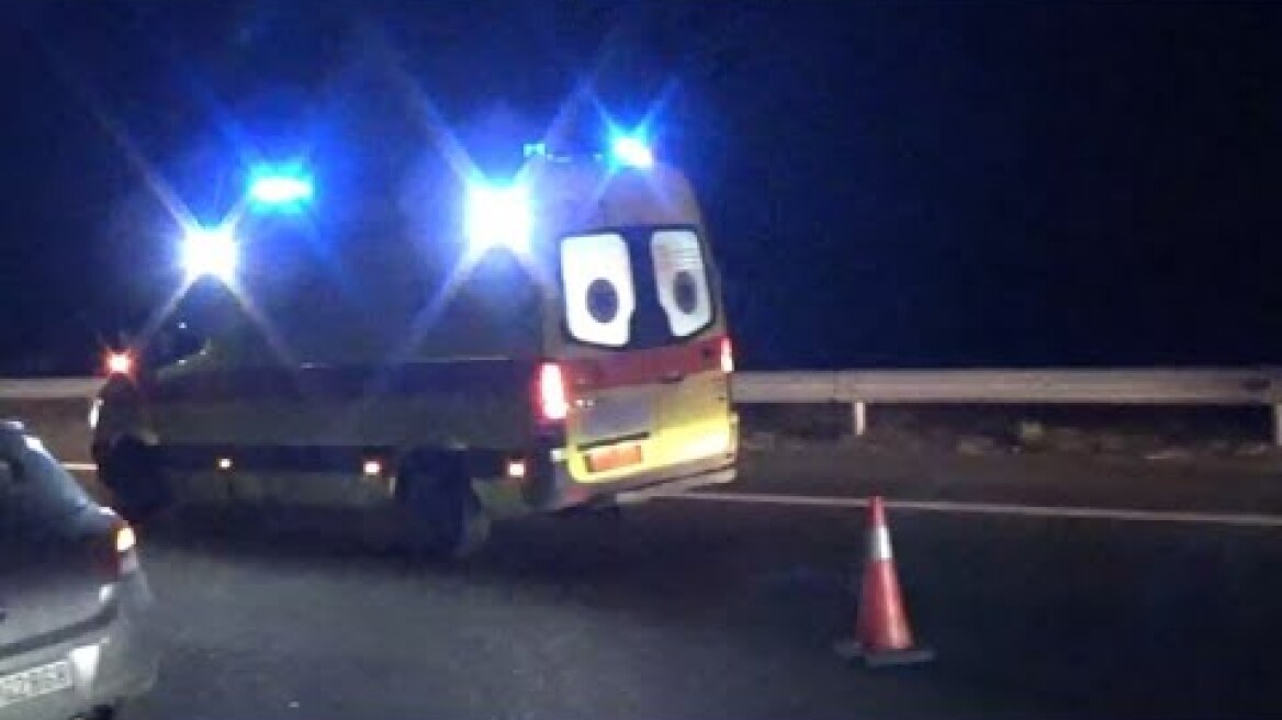 Εγνατία Οδός: Καραμπόλα τριών ΙΧ με ένα τραυματία