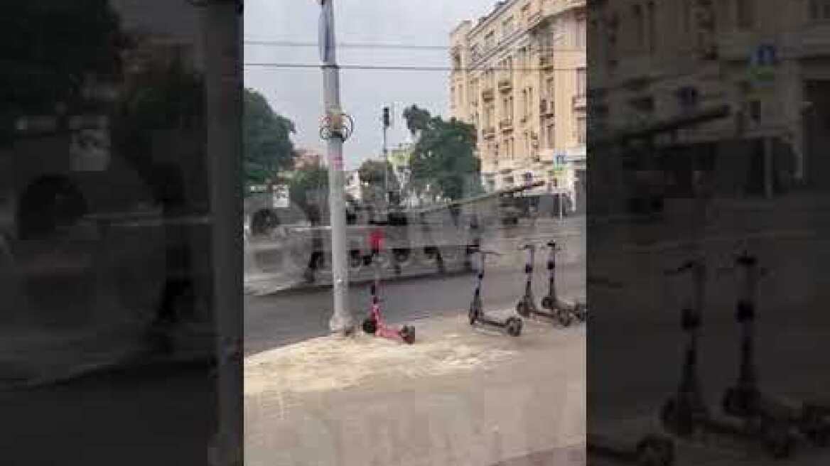 Άρματα μάχης στο Ροστόφ