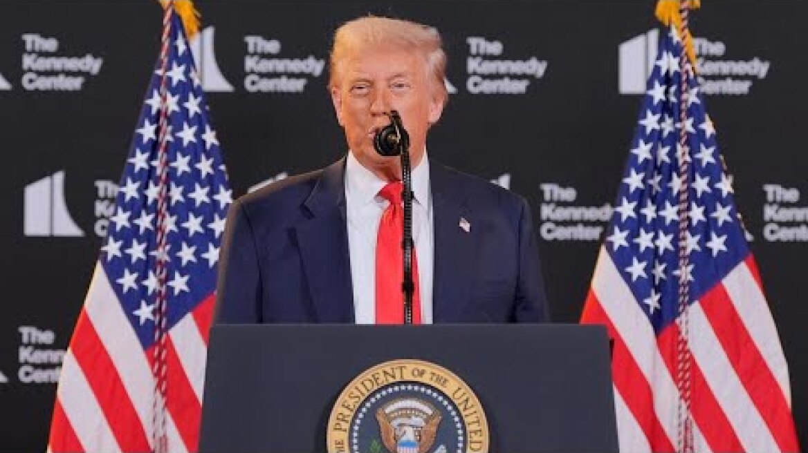 Donald Trump full press conference announcing Kennedy Center Honors nominees