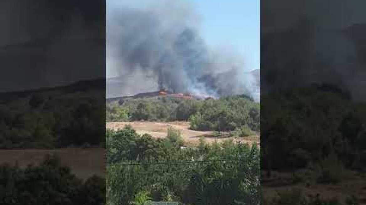 Φωτιά στο Μαρμαρωτό της Κω