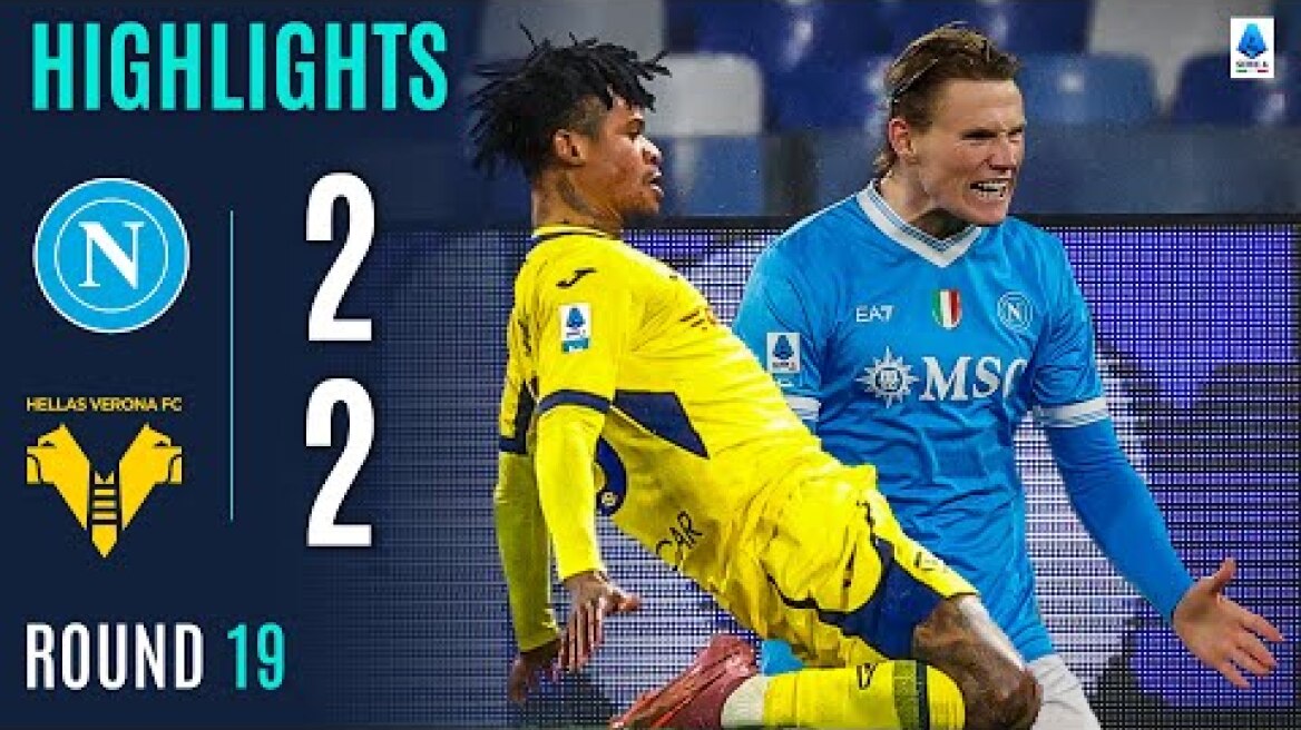 NAPOLI-VERONA 2-2 | HIGHLIGHTS | Frese and Orban Slow Napoli’s Race to the Top | SERIE A 2025/26