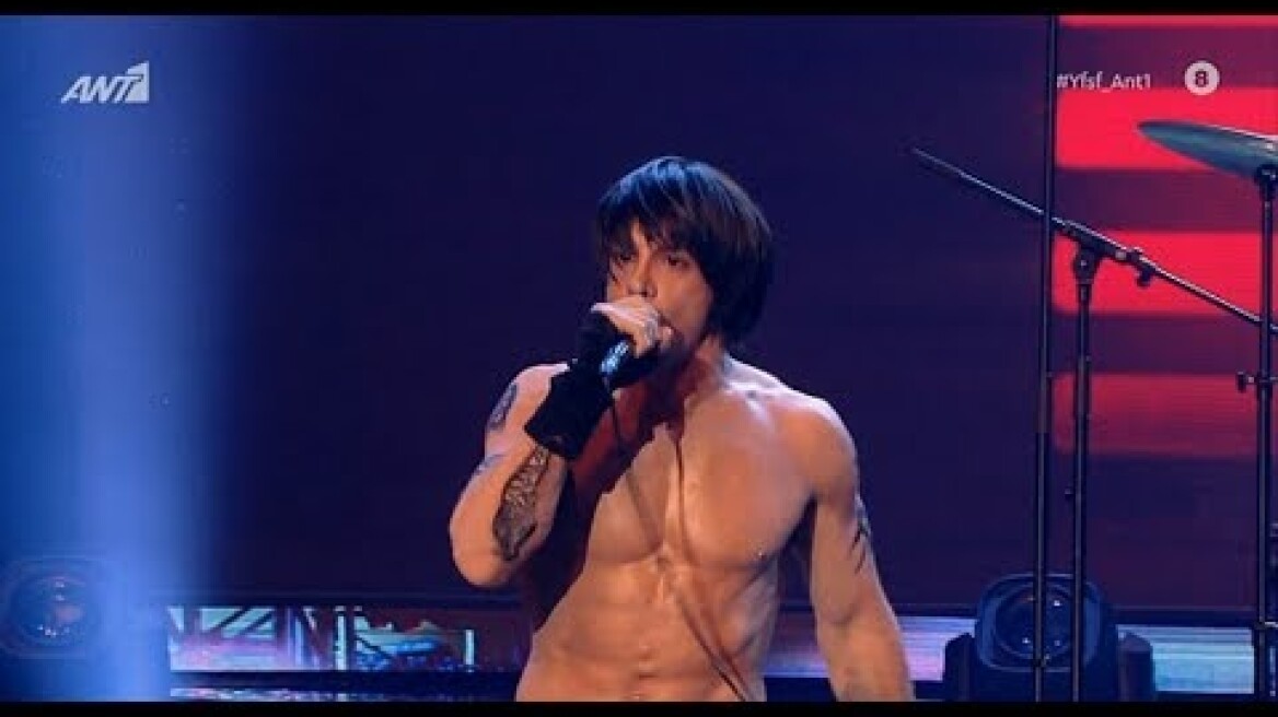 Ο Ηλίας Μπόγδανος ως "Red Hot Chili Peppers" (Your Face Sounds Familiar 6: 4ο Live - 08.03.2020)