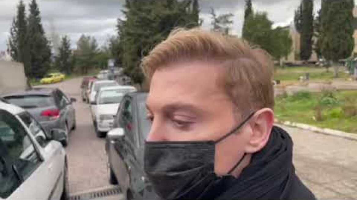 Κηδεία Πάνου Νατση / δήλωση Τάκη Ζαχαράτου