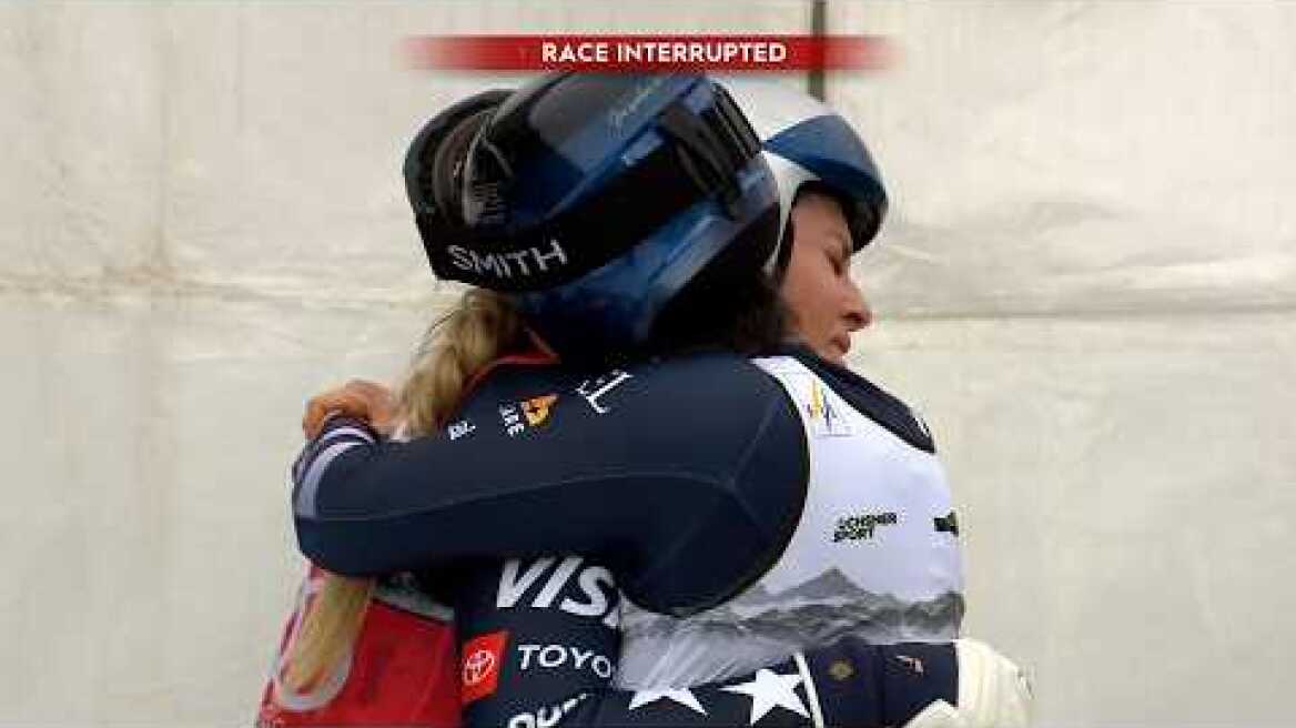 Lindsey Vonn's Intense Crash at Crans-Montana Downhill | Full Run, Replays & Knee Check