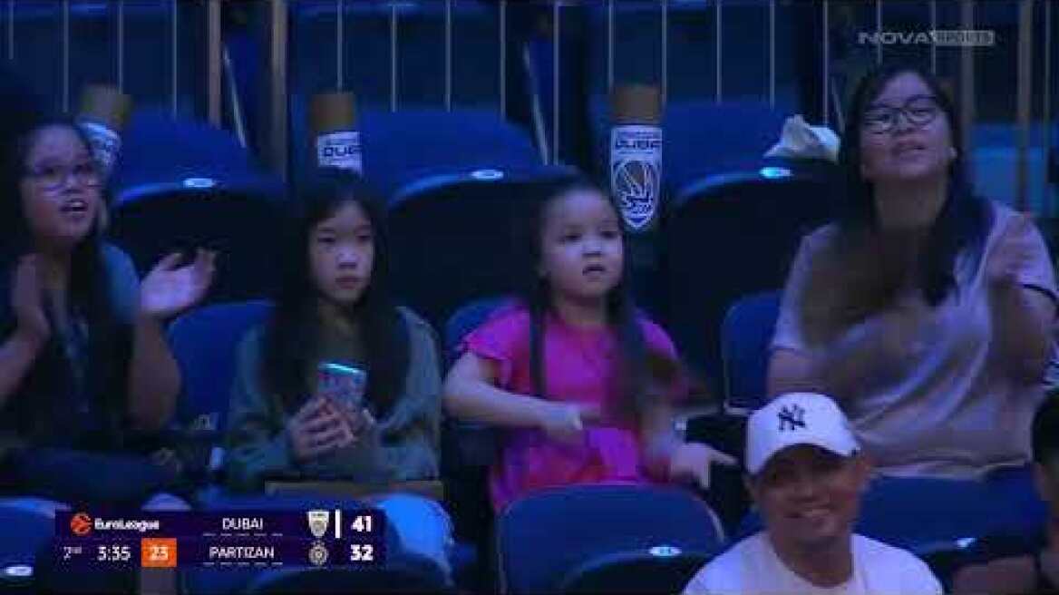 Ντουμπάι - Παρτίζαν: 89-76 (MD 1, 30/09/2025)