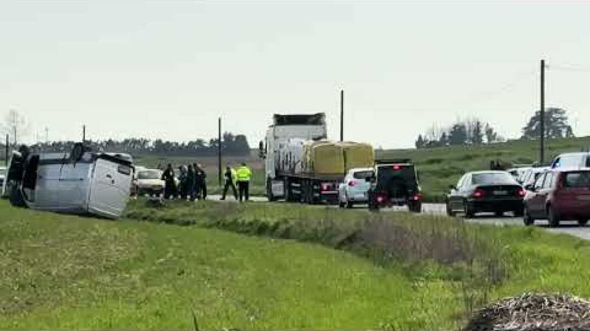 Θανατηφόρο τροχαίο λίγο έξω από τη Νίκαια Λάρισας