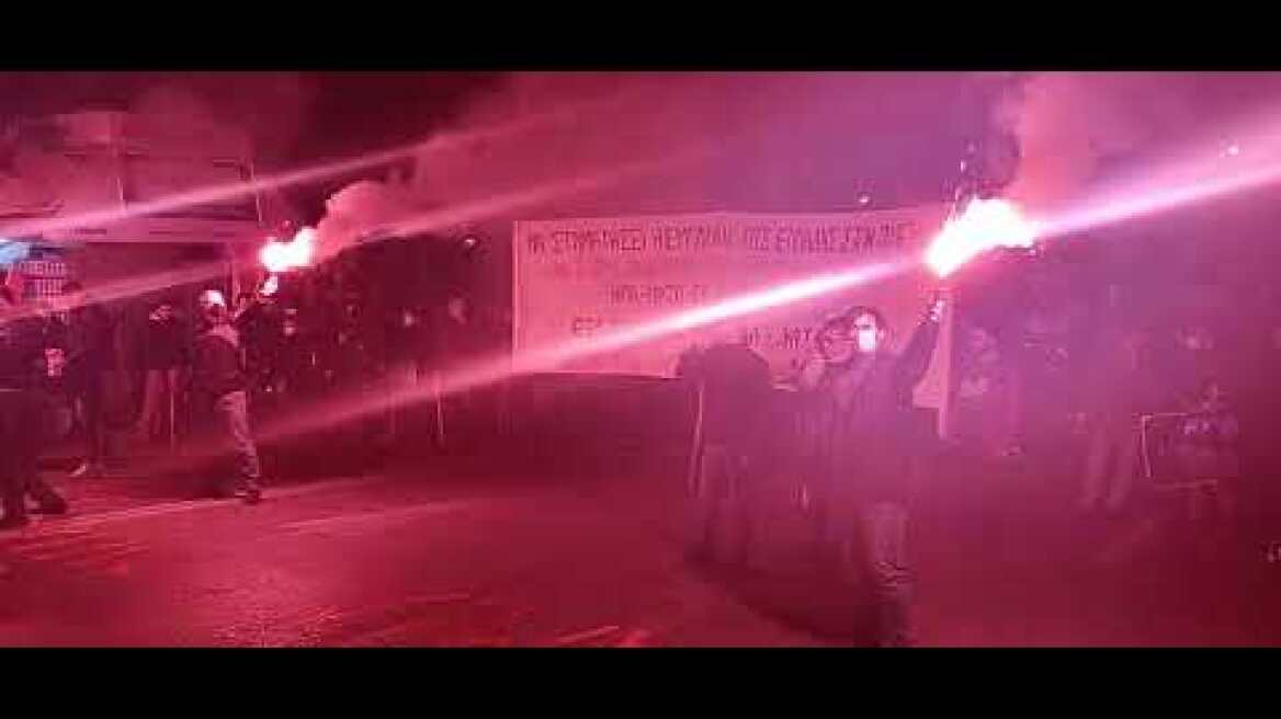 Αντιπολεμική συγκέντρωση ΚΚΕ 1/3