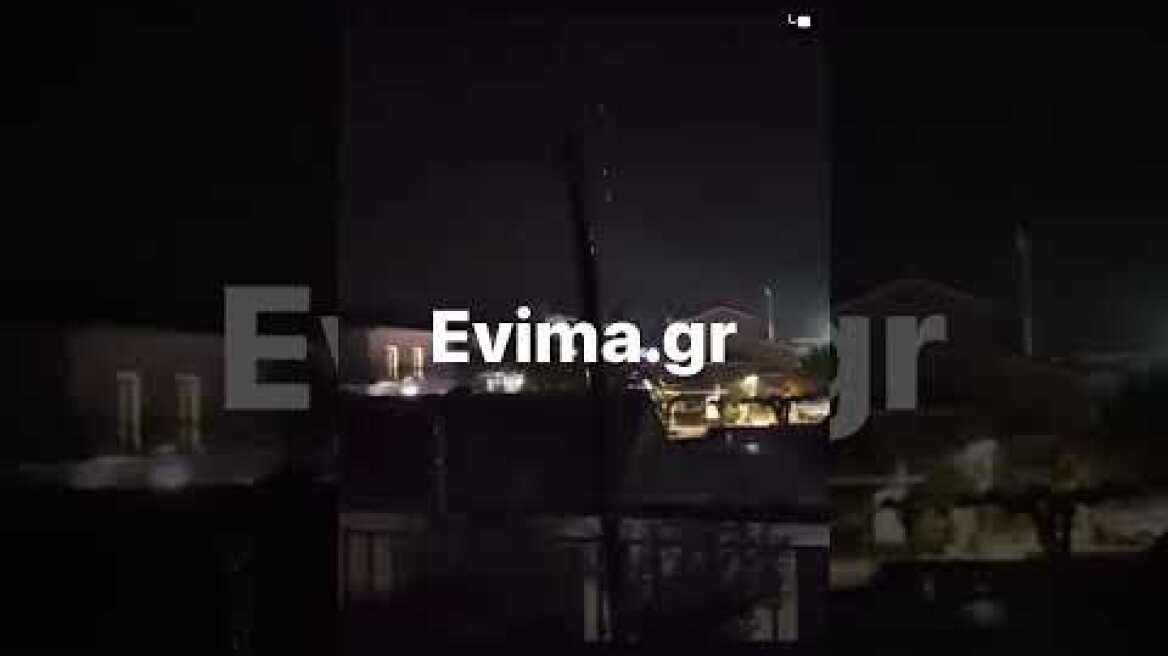 Κακοκαιρία στην Εύβοια