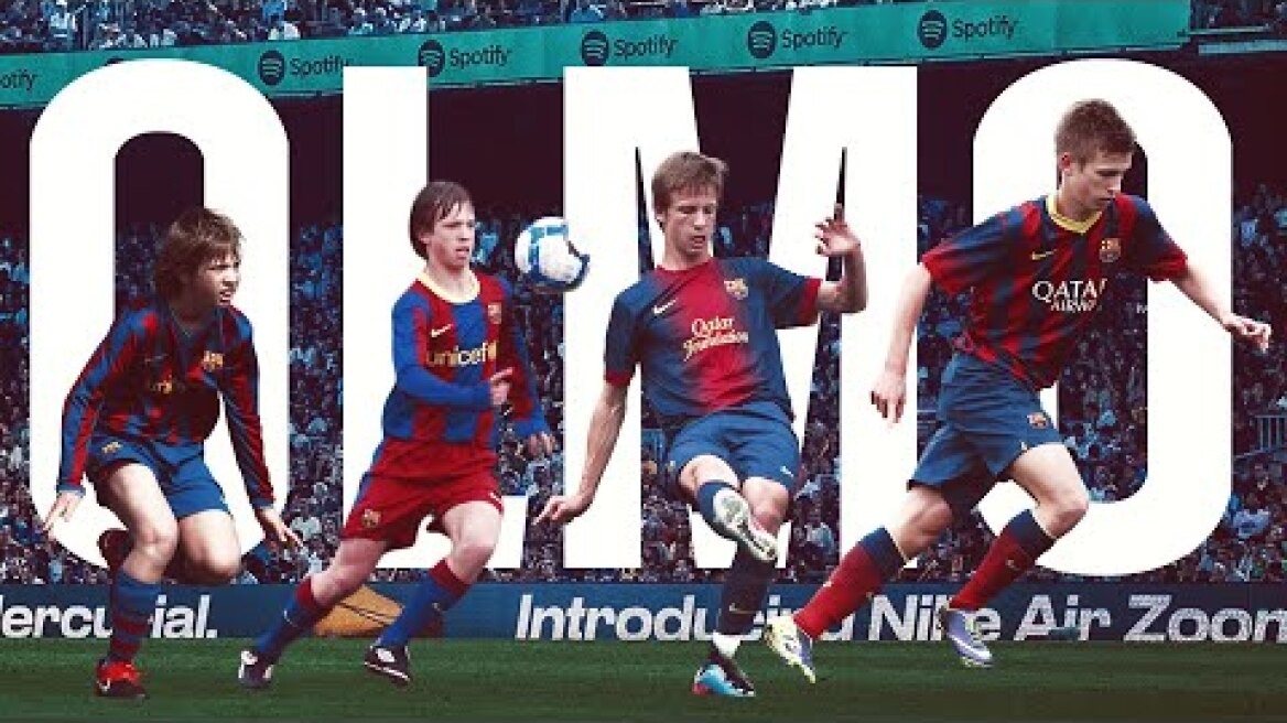 🔥 BEST OF DANI OLMO in LA MASIA 🔥  FC Barcelona 🔵🔴