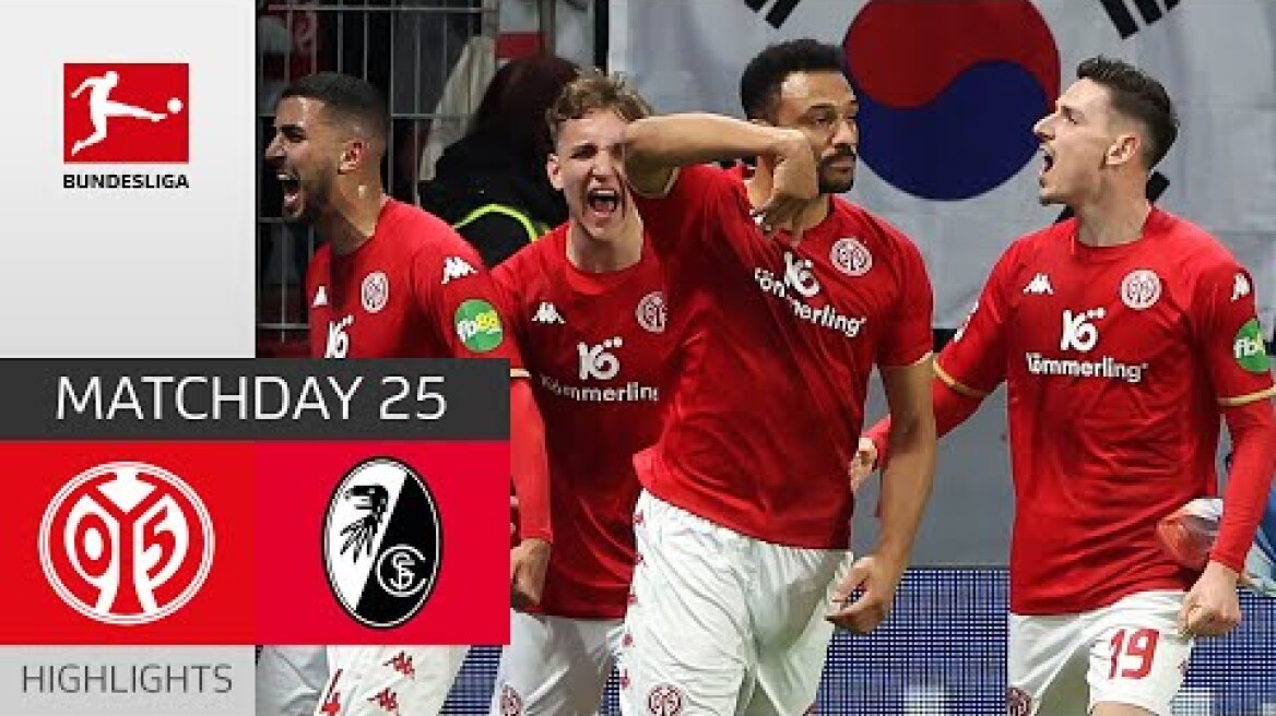 Last-Minute Equalizer! | Mainz 05 - Freiburg 1-1 | Highlights | Matchday 25 – Bundesliga 2022/23