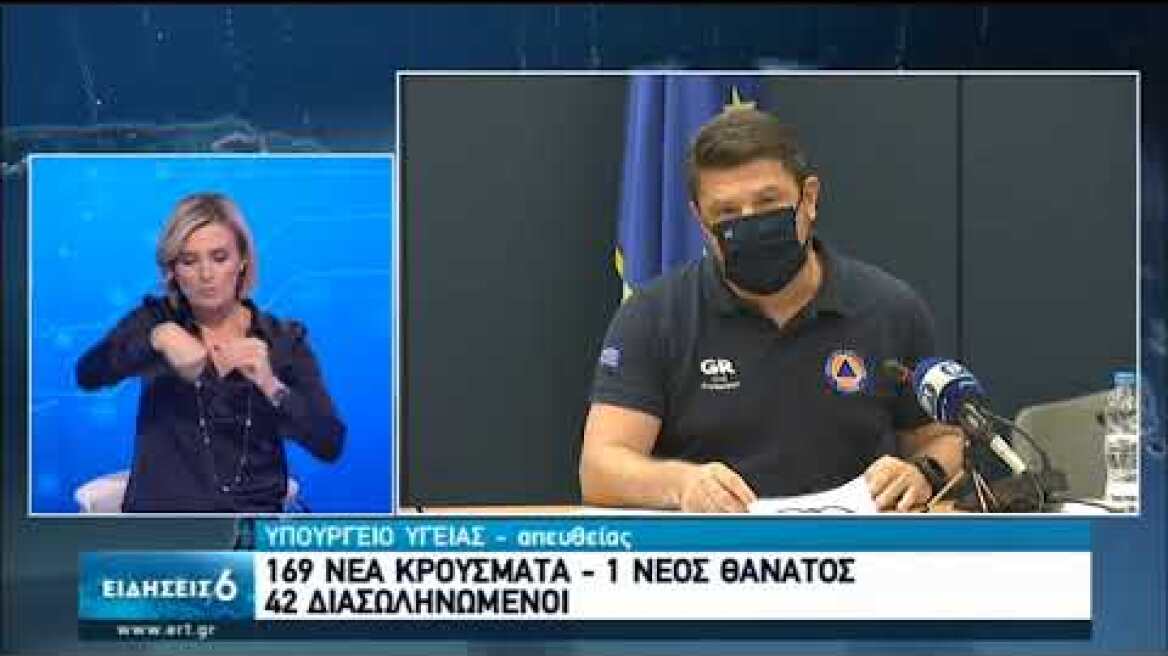 Η ενημέρωση από το υπουργείο Υγείας | 08/09/2020 | ΕΡΤ