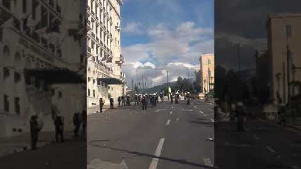 Επεισόδια  στο πανεκπαιδευτικό συλλαλητήριο (2)