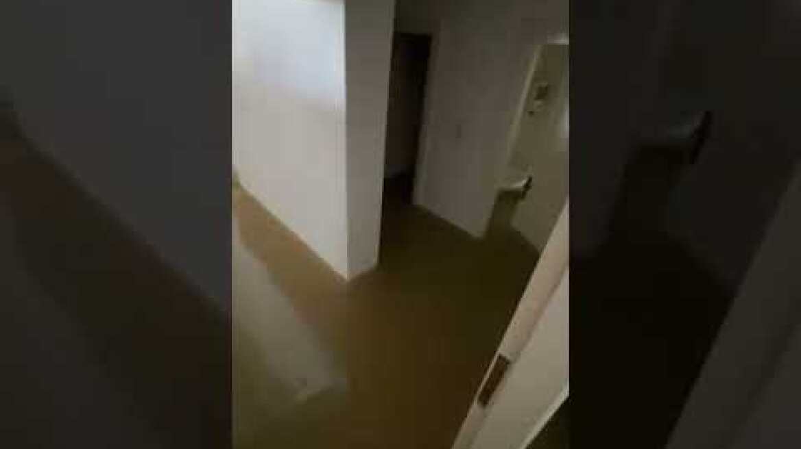 Ζημιές από την κακοκαιρία στον Πόρο (1)