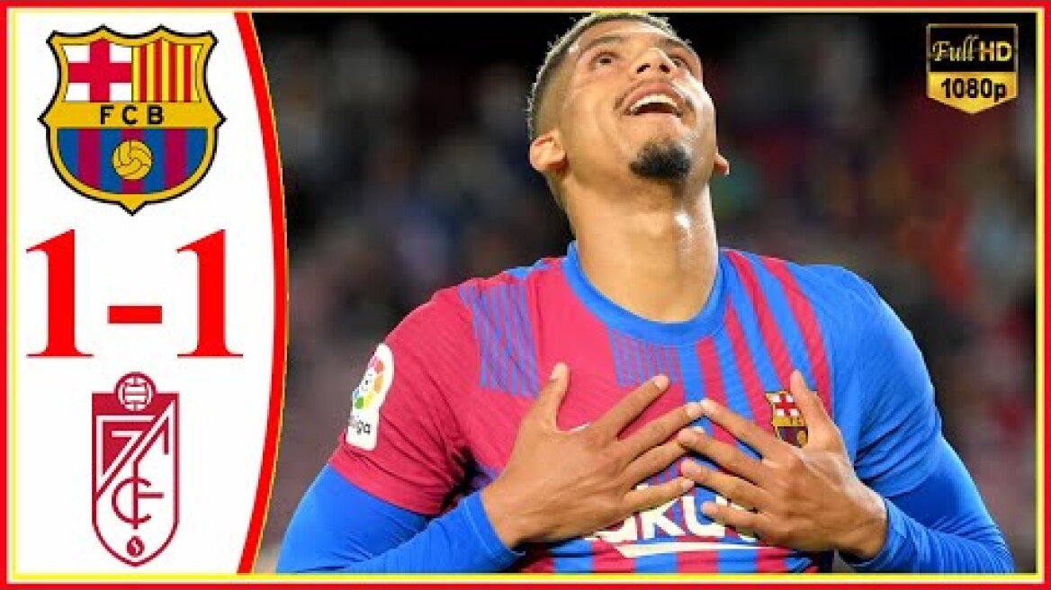 Barcelona vs Granada 1−1 - Extеndеd Hіghlіghts & All Gоals 2021 HD