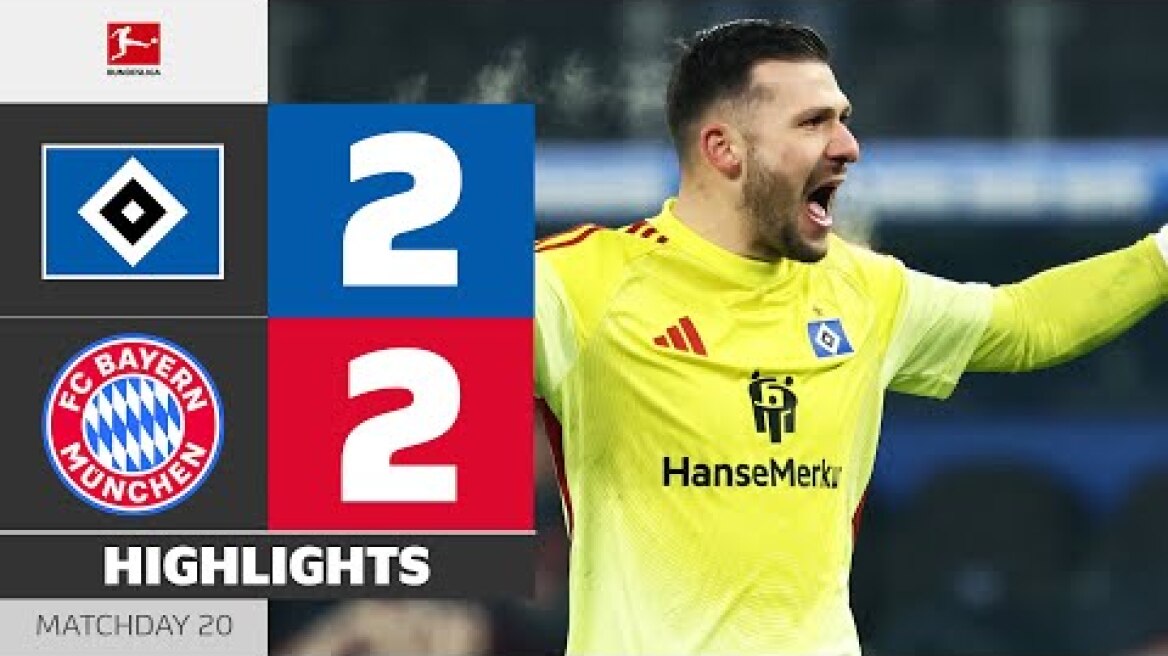 Massive Draw Secured At Home! | HAMBURGER SV - FC BAYERN | Highlights | MD 20 – Bundesliga 2025/26