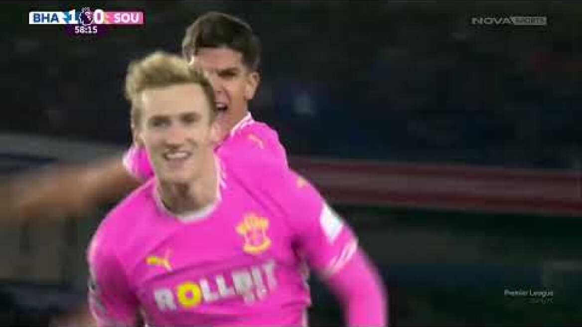 Μπράιτον - Σαουθάμπτον: 1-1 (MD 13, 29/11/2024)