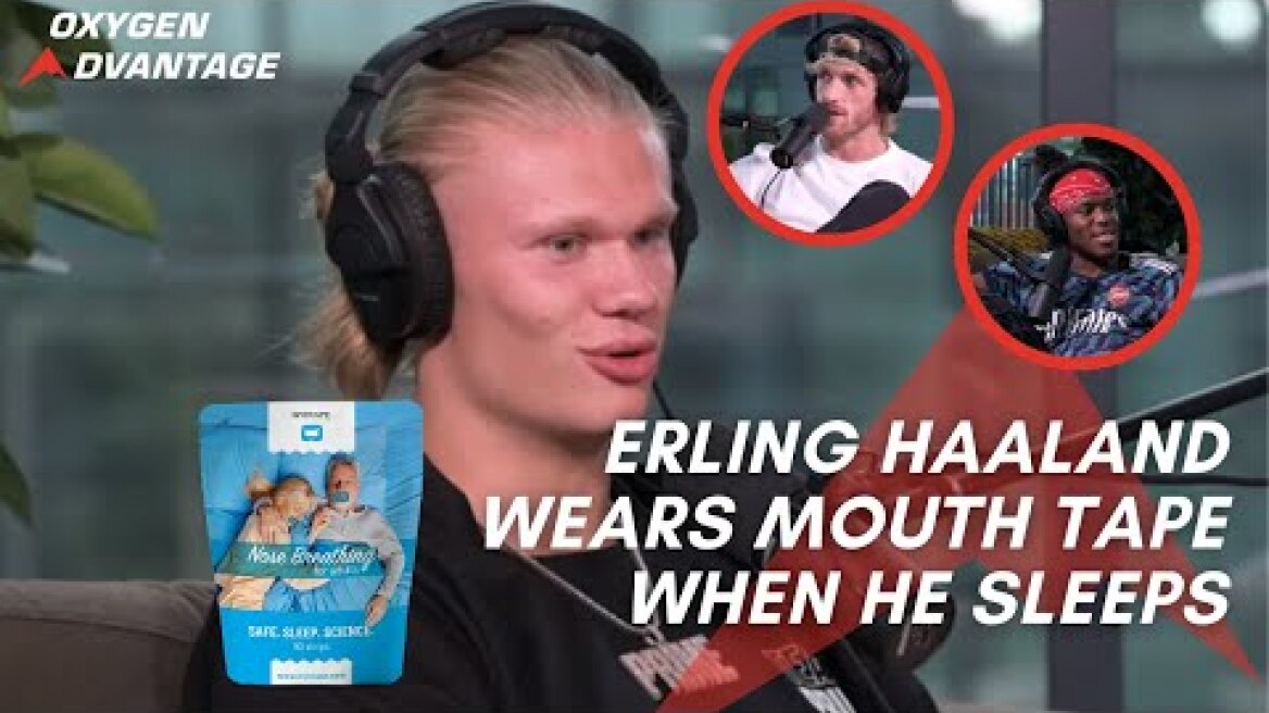 Erling Haaland Wears MOUTH TAPE When He Sleeps - WHY?!