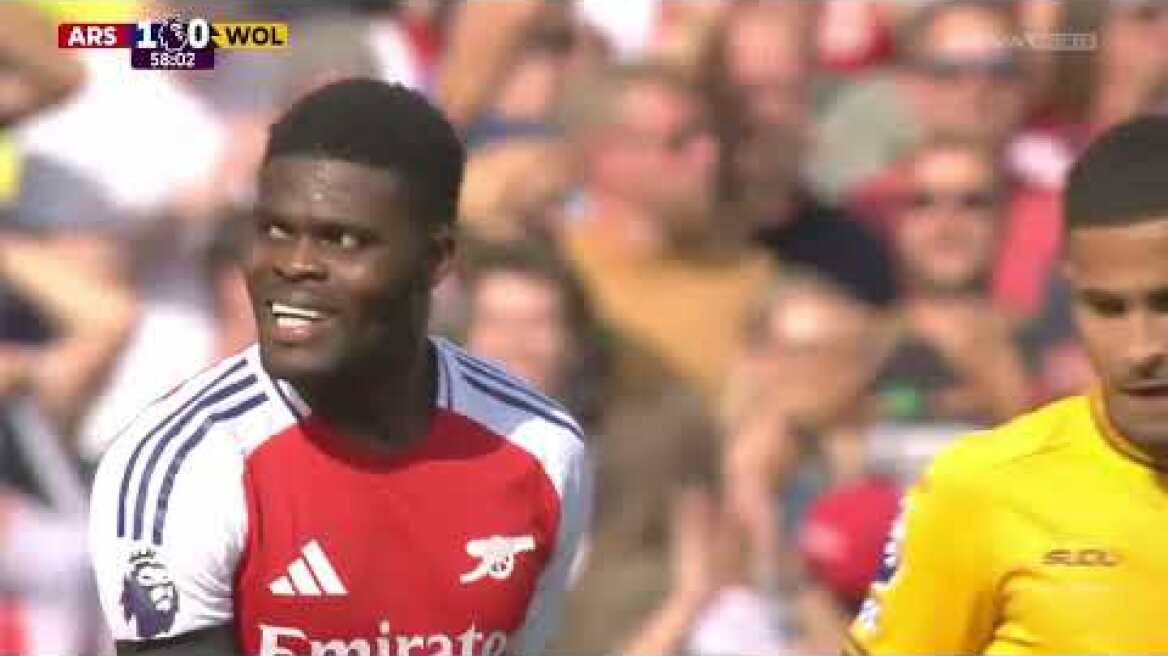 Άρσεναλ - Γουλβς: 2-0 (MD 1, 17/8/24)