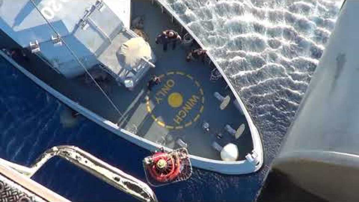 Πύλος: Βίντεο από τη διάσωση