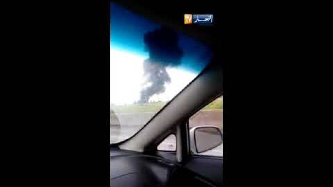 البليدة: سقوط طائرة عسكرية بالقرب من مطار بوفاريك