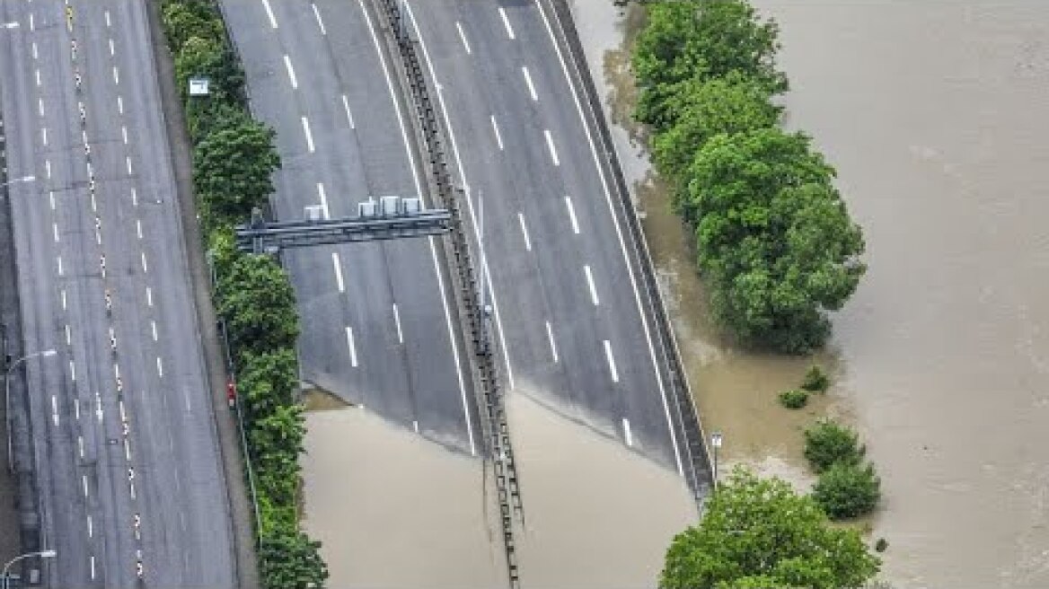 Europe hit by severe floods in the north and heatwaves in the south