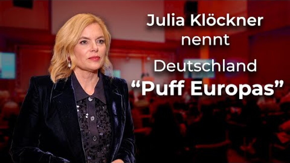 Julia Klöckner über Prostitution beim Heldinnen-Award der Alice-Schwarzer-Stiftung