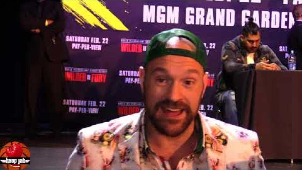 Tyson Fury Says He Masturbates 7 Times A Day. HoopJab Boxing