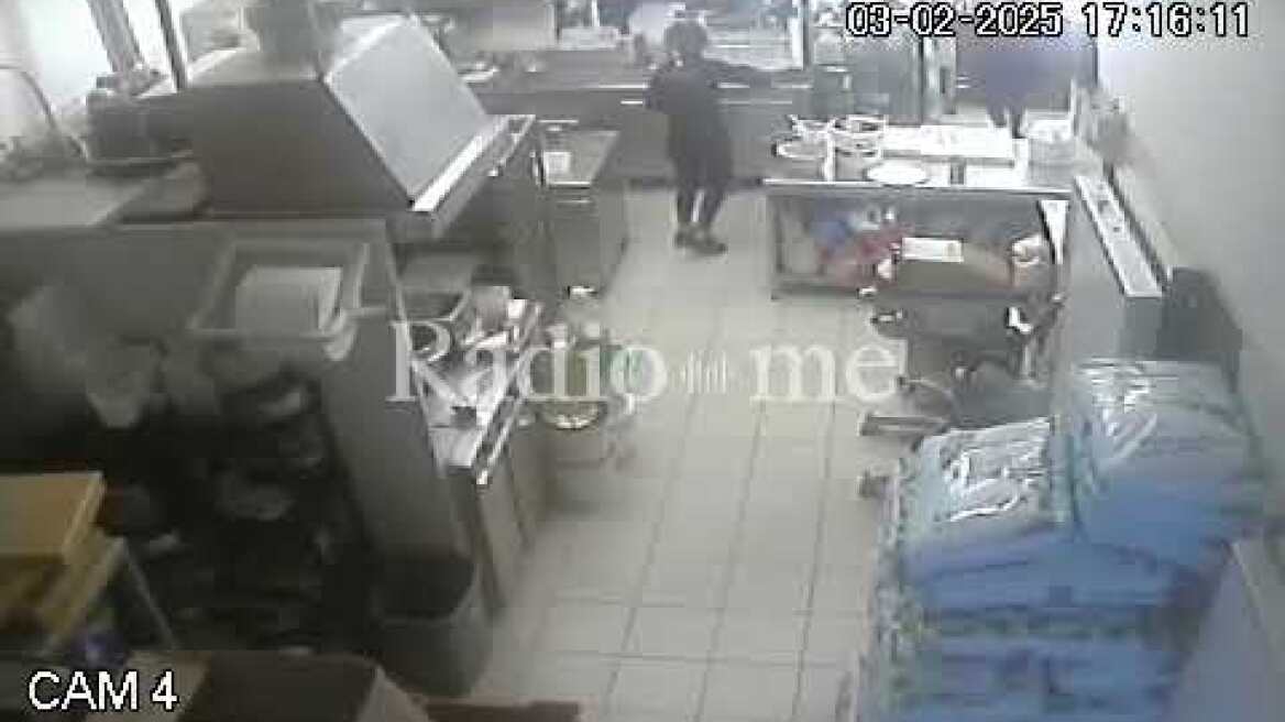 Αποκλειστικό video (2) ληστείας με μαχαίρι στις Αρχάνες