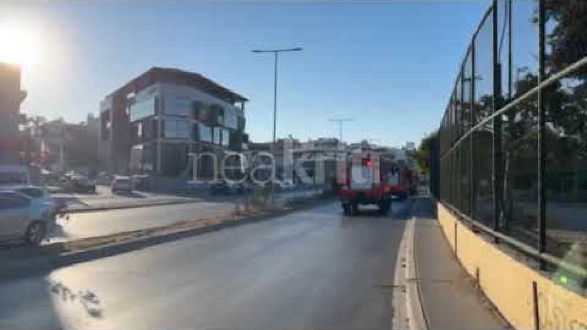 Πυροσβεστική δύναμη από το Ηράκλειο σπεύδει στη φωτιά στο Ρέθυμνο