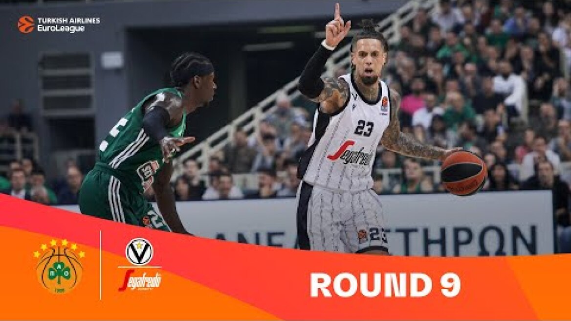 Panathinaikos-Virtus | Round 9 Highlights | 2023-24 Turkish Airlines EuroLeague