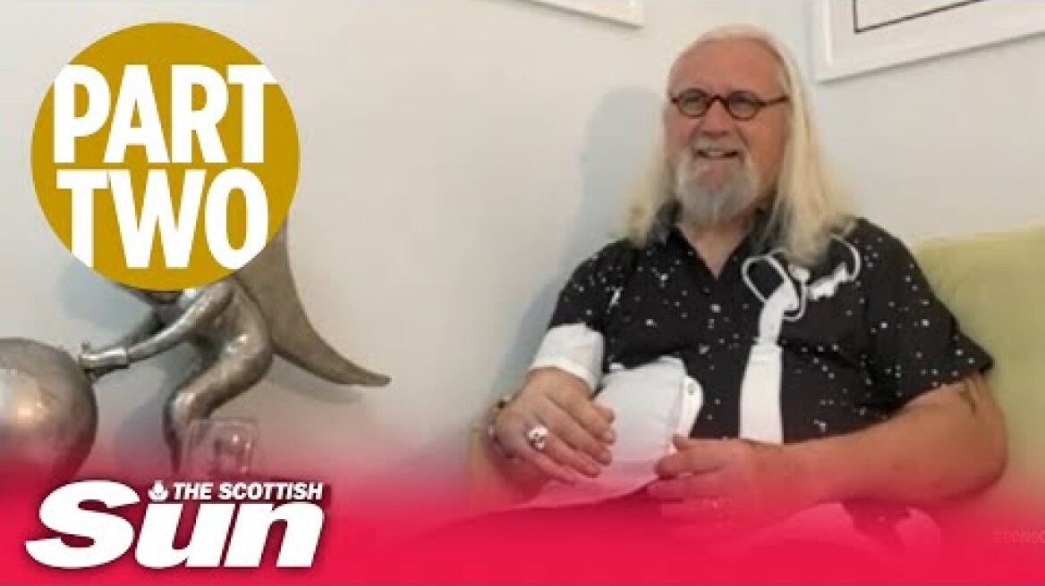 Billy Connolly talks about his accent, New York & Scotland - receiving Edinburgh TV festival award