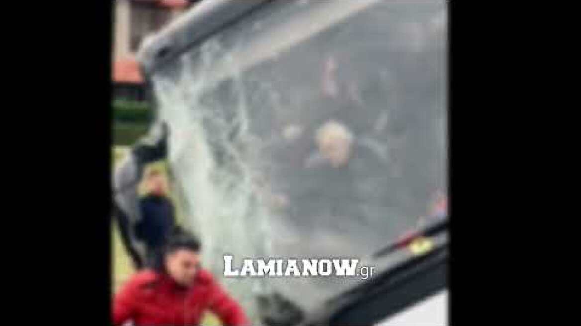 Τούμπαρε λεωφορείο στο Πολύδροσο