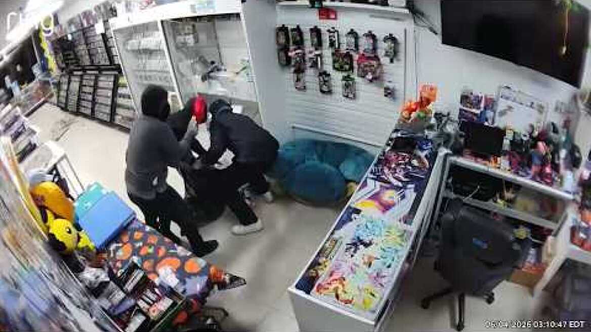 Thieves smash-and-grab thousands of dollars in Pokemon trading cards