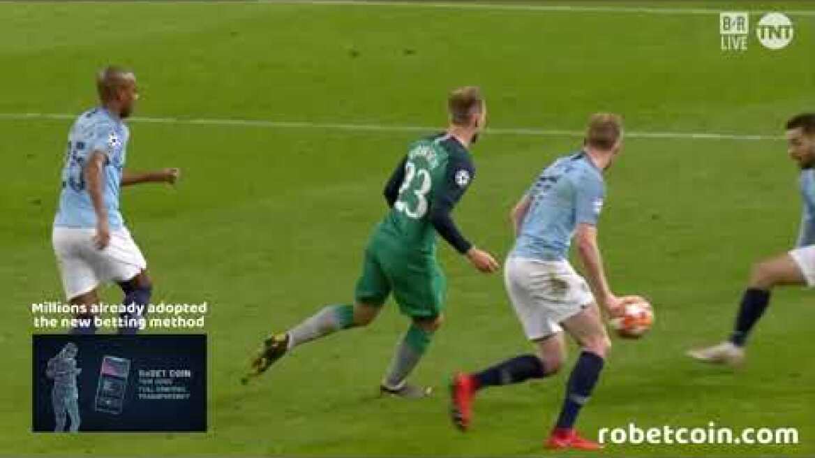 Man City vs Tottenham 4-3 Raheem Sterling Disallowed Goal
