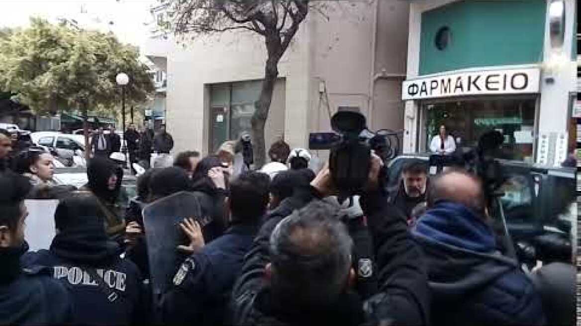 Ένταση στο Δικαστικό Μέγαρο Ηρακλείου