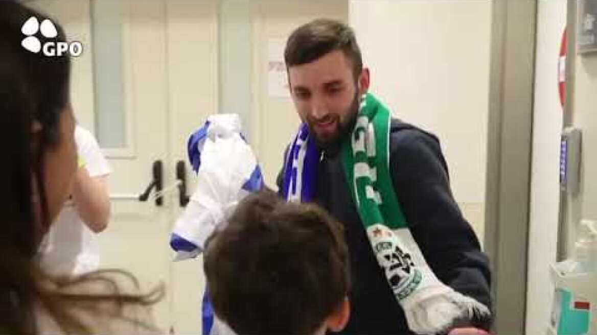 Matan Angrest finally reunite with family at the hospital in Israel