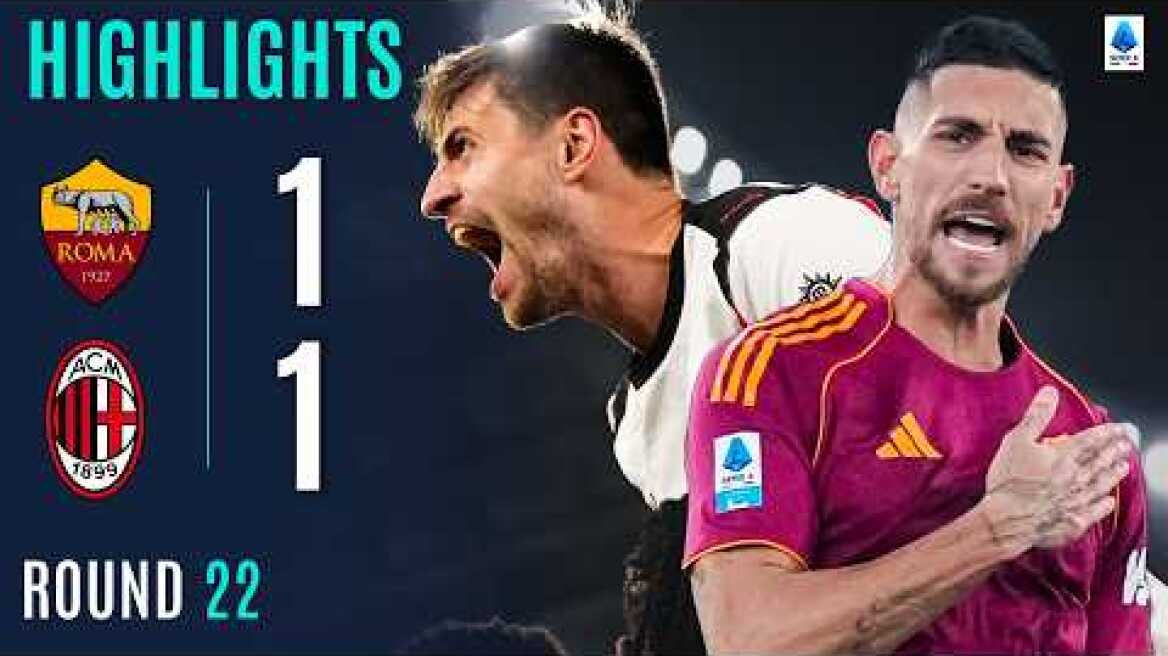 ROMA-MILAN 1-1 | HIGHLIGHTS | Pellegrini Saves Roma From the Spot | SERIE A 2025/26